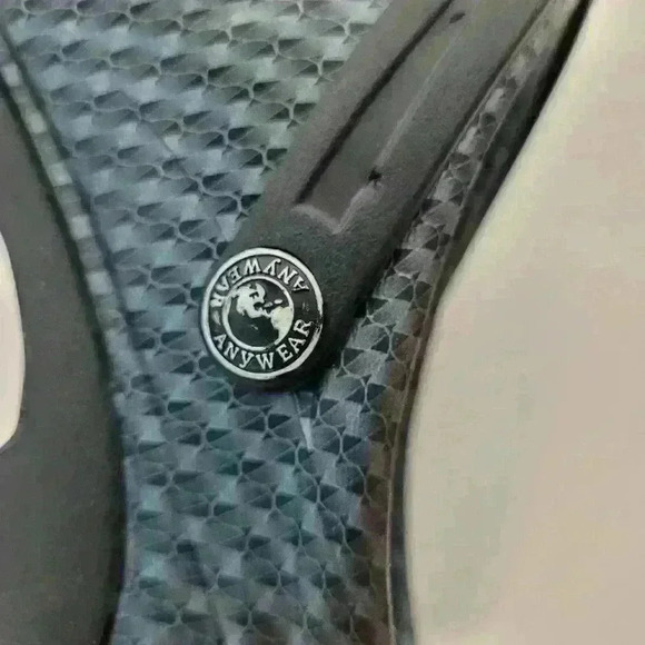 Anywear slip resistant comfy work clogs black Sz10 - Picture 6 of 9